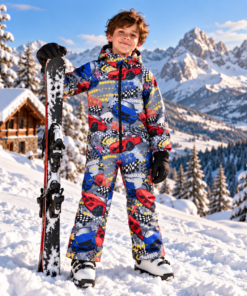 Sport cars waterproof ski suit