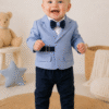 (Română) Costum de botez Adonis