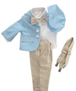 Alternative view of (Română) Costum de botez Mr. Blue
